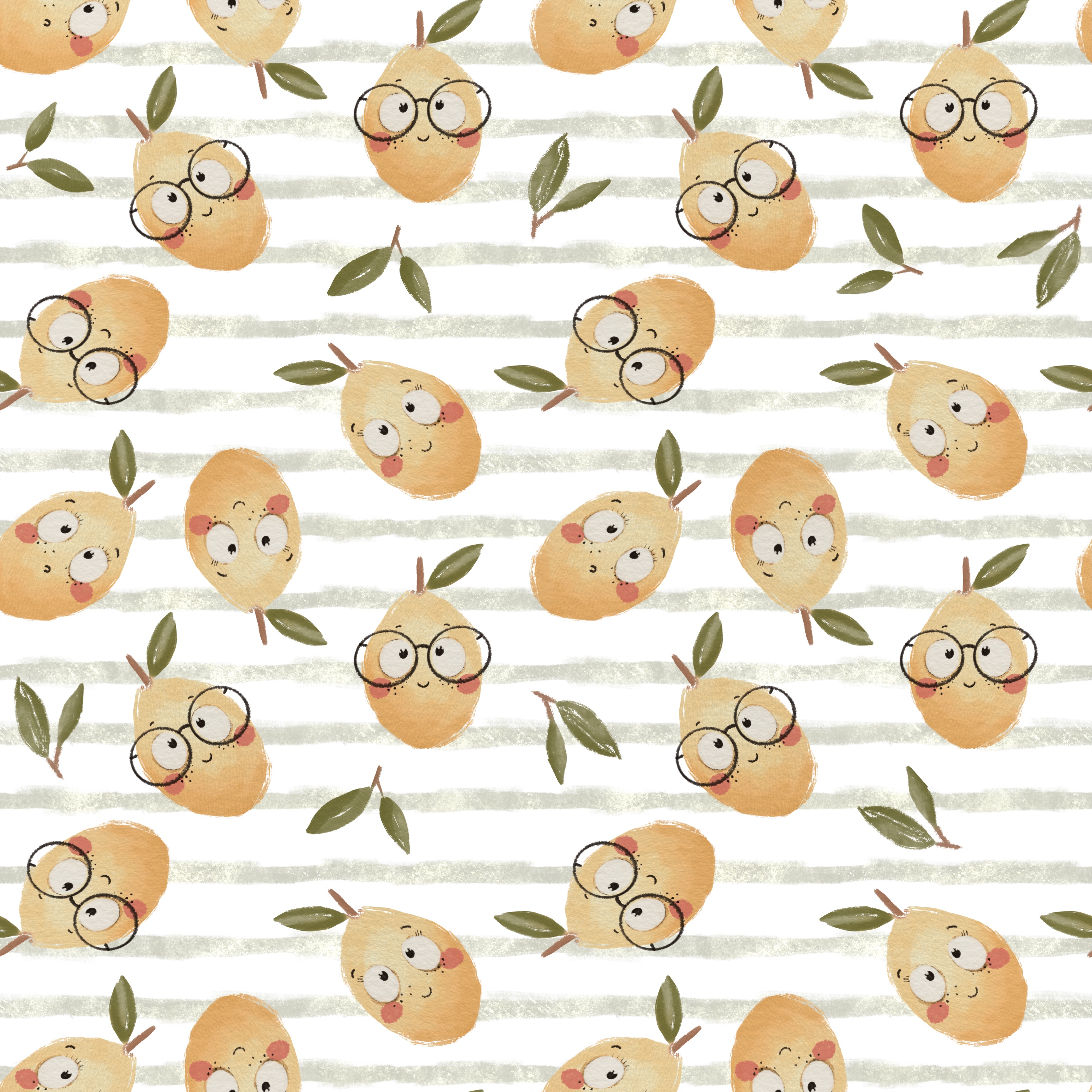 VSJoel | pattern - lemongreystripe